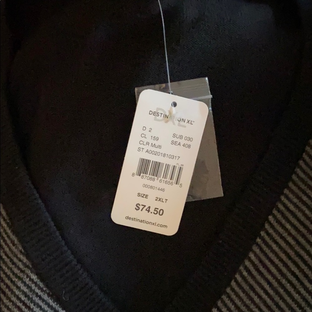 Men’s Big & Tall Synrgy Sweater 2xlt